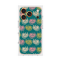 プレミアムスクエアケース with MagSafe［ ELLE - Cat Pattern - グリーン ］