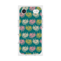 プレミアムスクエアケース with MagSafe［ ELLE - Cat Pattern - グリーン ］