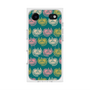 プレミアムスクエアケース with MagSafe［ ELLE - Cat Pattern - グリーン ］