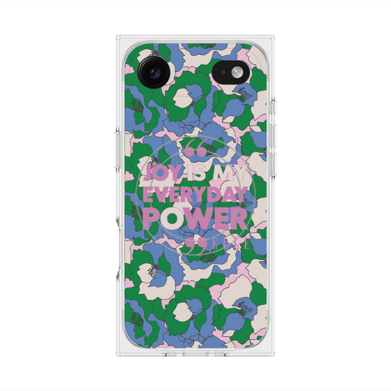 プレミアムスクエアケース with MagSafe［ ELLE - Joy is my everyday power ］