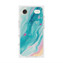 プレミアムスクエアケース with MagSafe［ Color Rain - オリジナル - Serene Wave ］