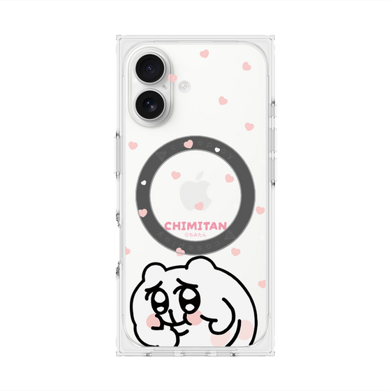 プレミアムスクエアケース with MagSafe［ ちみたん - ちみたん ］