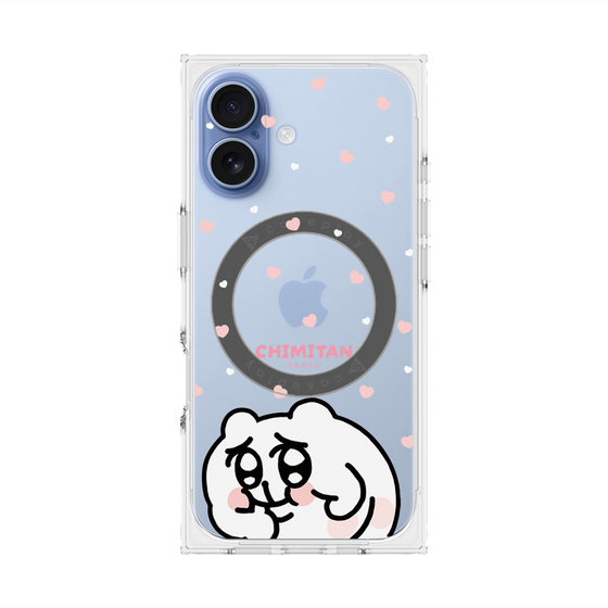 プレミアムスクエアケース with MagSafe［ ちみたん - ちみたん ］