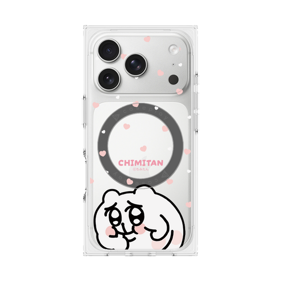プレミアムスクエアケース with MagSafe［ ちみたん - ちみたん ］