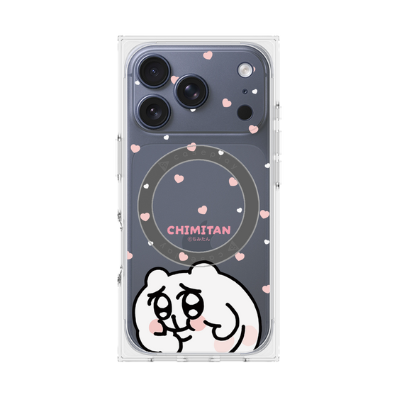 プレミアムスクエアケース with MagSafe［ ちみたん - ちみたん ］