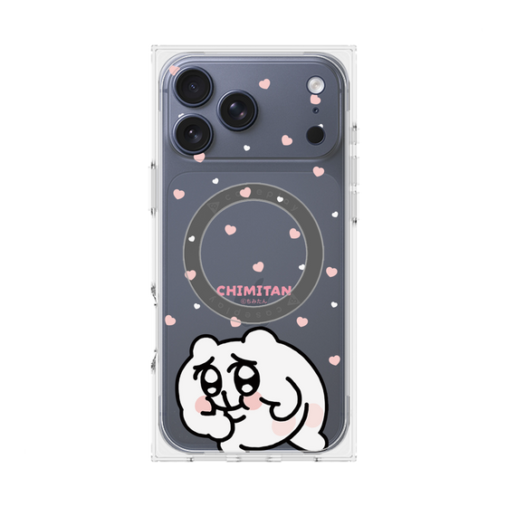 プレミアムスクエアケース with MagSafe［ ちみたん - ちみたん ］