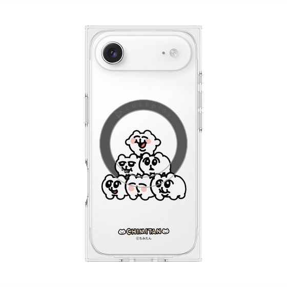 プレミアムスクエアケース with MagSafe［ ちみたん - ピラミッド ］