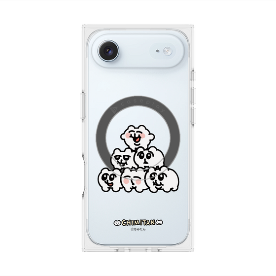 プレミアムスクエアケース with MagSafe［ ちみたん - ピラミッド ］