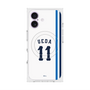 プレミアムスクエアケース with MagSafe［ 埼玉西武ライオンズ- #11 UEDA - ホーム ］