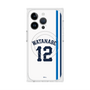 プレミアムスクエアケース with MagSafe［ 埼玉西武ライオンズ- #12 WATANABE - ホーム ］