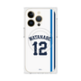 プレミアムスクエアケース with MagSafe［ 埼玉西武ライオンズ- #12 WATANABE - ホーム ］