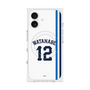 プレミアムスクエアケース with MagSafe［ 埼玉西武ライオンズ- #12 WATANABE - ホーム ］