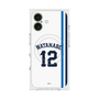 プレミアムスクエアケース with MagSafe［ 埼玉西武ライオンズ- #12 WATANABE - ホーム ］