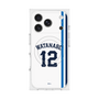 プレミアムスクエアケース with MagSafe［ 埼玉西武ライオンズ- #12 WATANABE - ホーム ］