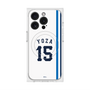 プレミアムスクエアケース with MagSafe［ 埼玉西武ライオンズ- #15 YOZA - ホーム ］