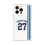 プレミアムスクエアケース with MagSafe［ 埼玉西武ライオンズ- #27 SUMITANI - ホーム ］