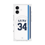 プレミアムスクエアケース with MagSafe［ 埼玉西武ライオンズ- #34 KAINO - ホーム ］