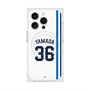 プレミアムスクエアケース with MagSafe［ 埼玉西武ライオンズ- #36 YAMADA - ホーム ］