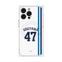 プレミアムスクエアケース with MagSafe［ 埼玉西武ライオンズ- #47 SUGIYAMA - ホーム ］