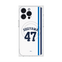 プレミアムスクエアケース with MagSafe［ 埼玉西武ライオンズ- #47 SUGIYAMA - ホーム ］