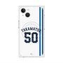 プレミアムスクエアケース with MagSafe［ 埼玉西武ライオンズ- #50 TAKAMATSU - ホーム ］