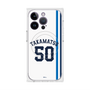 プレミアムスクエアケース with MagSafe［ 埼玉西武ライオンズ- #50 TAKAMATSU - ホーム ］