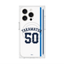 プレミアムスクエアケース with MagSafe［ 埼玉西武ライオンズ- #50 TAKAMATSU - ホーム ］