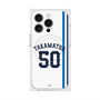 プレミアムスクエアケース with MagSafe［ 埼玉西武ライオンズ- #50 TAKAMATSU - ホーム ］