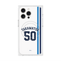 プレミアムスクエアケース with MagSafe［ 埼玉西武ライオンズ- #50 TAKAMATSU - ホーム ］