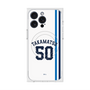 プレミアムスクエアケース with MagSafe［ 埼玉西武ライオンズ- #50 TAKAMATSU - ホーム ］