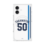プレミアムスクエアケース with MagSafe［ 埼玉西武ライオンズ- #50 TAKAMATSU - ホーム ］
