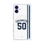 プレミアムスクエアケース with MagSafe［ 埼玉西武ライオンズ- #50 TAKAMATSU - ホーム ］
