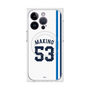 プレミアムスクエアケース with MagSafe［ 埼玉西武ライオンズ- #53 MAKINO - ホーム ］