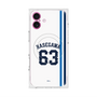 プレミアムスクエアケース with MagSafe［ 埼玉西武ライオンズ- #63 HASEGAWA - ホーム ］