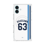 プレミアムスクエアケース with MagSafe［ 埼玉西武ライオンズ- #63 HASEGAWA - ホーム ］