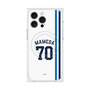 プレミアムスクエアケース with MagSafe［ 埼玉西武ライオンズ- #70 MAMEDA - ホーム ］