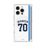 プレミアムスクエアケース with MagSafe［ 埼玉西武ライオンズ- #70 MAMEDA - ホーム ］