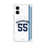 プレミアムスクエアケース with MagSafe［ 埼玉西武ライオンズ- #55 NAKAMI - ホーム ］