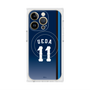 プレミアムスクエアケース with MagSafe［ 埼玉西武ライオンズ- #11 UEDA - ビジター ］