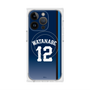 プレミアムスクエアケース with MagSafe［ 埼玉西武ライオンズ- #12 WATANABE - ビジター ］