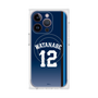 プレミアムスクエアケース with MagSafe［ 埼玉西武ライオンズ- #12 WATANABE - ビジター ］