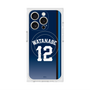 プレミアムスクエアケース with MagSafe［ 埼玉西武ライオンズ- #12 WATANABE - ビジター ］