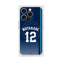 プレミアムスクエアケース with MagSafe［ 埼玉西武ライオンズ- #12 WATANABE - ビジター ］
