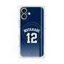 プレミアムスクエアケース with MagSafe［ 埼玉西武ライオンズ- #12 WATANABE - ビジター ］