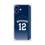 プレミアムスクエアケース with MagSafe［ 埼玉西武ライオンズ- #12 WATANABE - ビジター ］