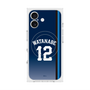 プレミアムスクエアケース with MagSafe［ 埼玉西武ライオンズ- #12 WATANABE - ビジター ］