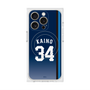 プレミアムスクエアケース with MagSafe［ 埼玉西武ライオンズ- #34 KAINO - ビジター ］