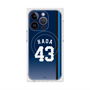 プレミアムスクエアケース with MagSafe［ 埼玉西武ライオンズ- #43 HADA - ビジター ］