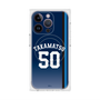 プレミアムスクエアケース with MagSafe［ 埼玉西武ライオンズ- #50 TAKAMATSU - ビジター ］