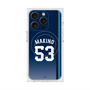 プレミアムスクエアケース with MagSafe［ 埼玉西武ライオンズ- #53 MAKINO - ビジター ］